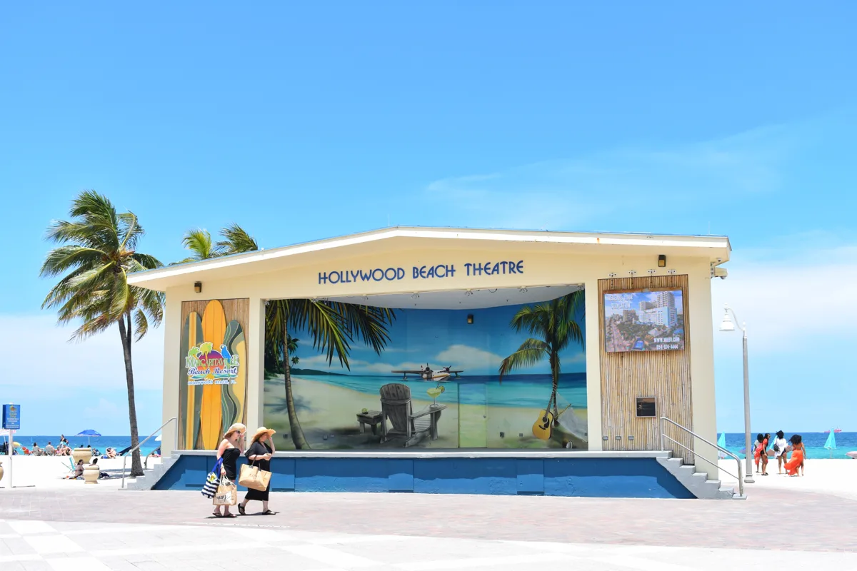 Hollywood Beach Theatre on the Broadwalk