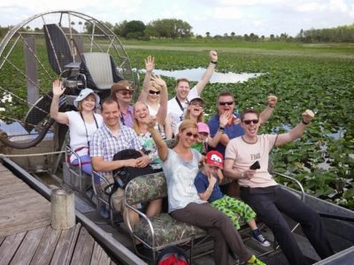 Private Everglades Tour by Airboat in the middle of the Everglades