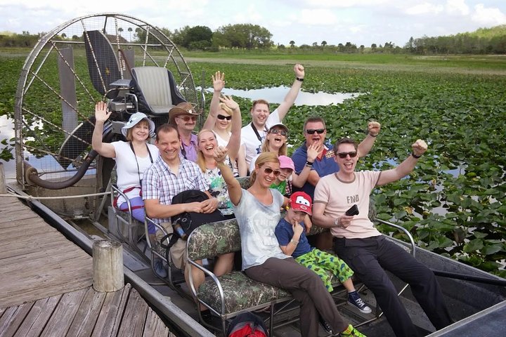 Private Everglades Tour by Airboat in the middle of the Everglades